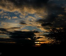 sunset/clouds/cloudyevening